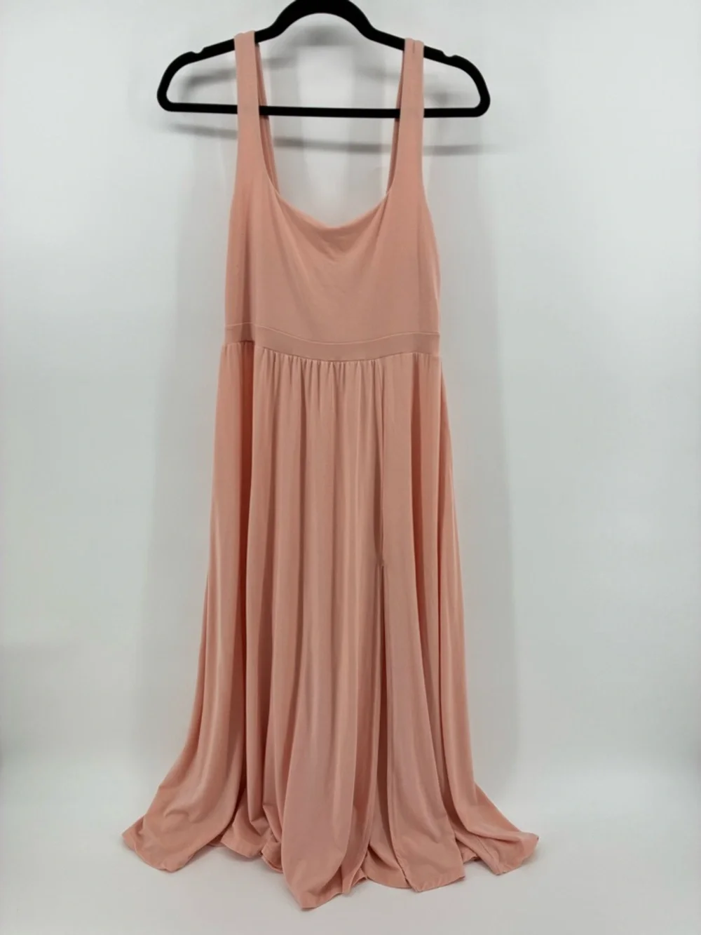 Wilfred Women’s Soft Pink Sleeveless Midi Dress 100% Lyocell - Picture 2 of 11